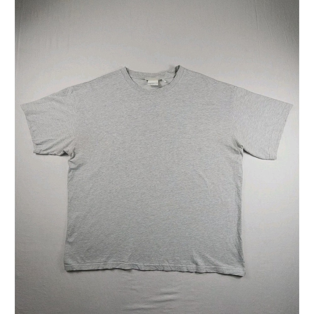 H&M Men's T Shirt XXL Gray Crew Neck Short Sleeve Pullover